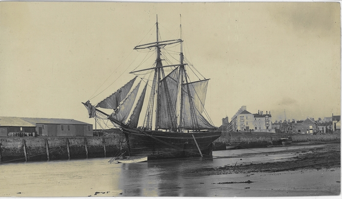Ellen Beatrice Built In Aberystwyth 1865 In Aberdovey Harbour C 1903 Aberdovey Londoner